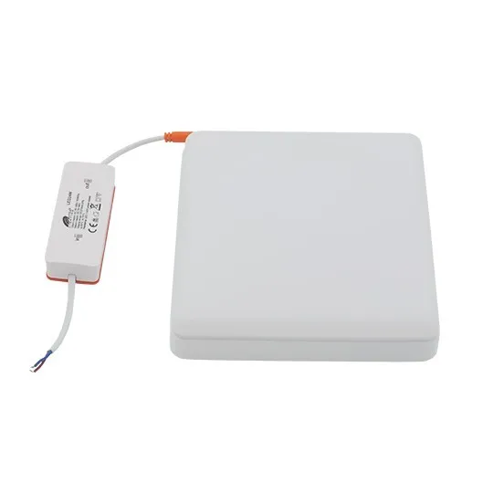 Nadgradni kvadratni LED panel frameless backside beli 24W 6500K MP24NK-FL