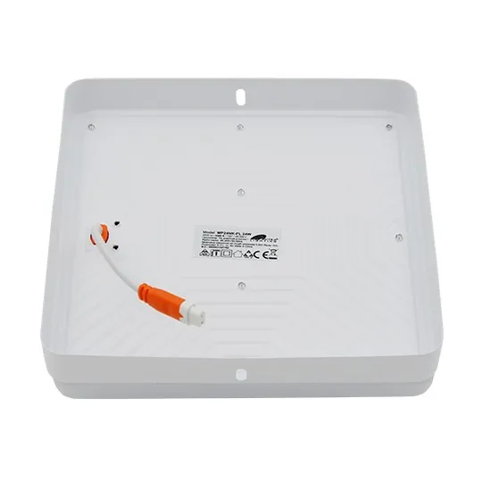 Nadgradni kvadratni LED panel frameless backside beli 24W 6500K MP24NK-FL