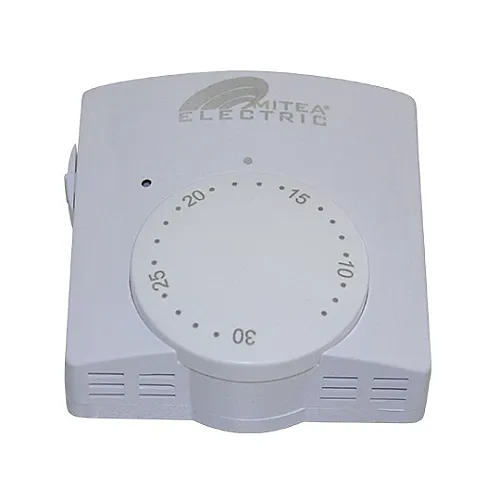Sobni termostat beli sa prekidačem 3A(0,5A)/230V ME-ST1 Mitea Electric