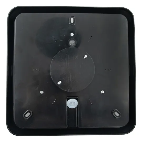 LED plafonjera crna 12W 6000K IP20 IK10 250x250x58mm kvadratna sa microwave senzorom pokreta ISM band 5Y M271-B