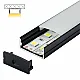 Aluminijumski profil za LED trake crni nadgradni set sa difuzorom 9.8x23.5x2000mm MA617-C