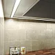 Aluminijumski profil za LED trake crni set sa difuzorom 8.6x39x2000mm MA620-C