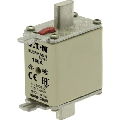 Nožasti osigurač sa indikacijom NH00 160A AC 500V 160NHG00B Eaton