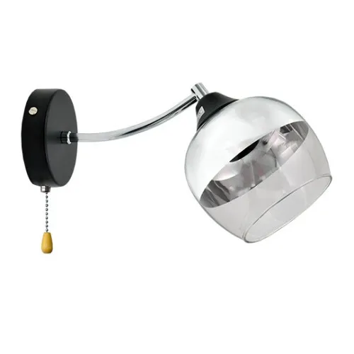 Zidna lampa crna 1xE27 Max.60W 220V M11061-1Z