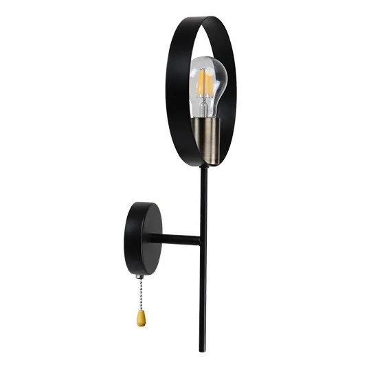 Zidna lampa crna 1xE27 Max.60W 220V M11075-1Z