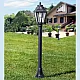 Stubna lampa crna IP55 1xE27 filament LED 6.5W 2700K sijalica uključena uz proizvod MIZAR/ANNA E22.151.000.F1R Fumagalli