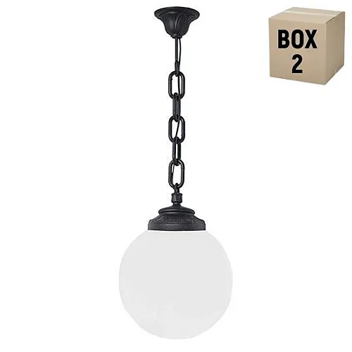 Viseća lampa crna IP55 1xE27 SICHEM/G250 G25.120.000.E27 Fumagalli
