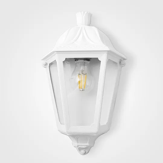 Zidna lampa bela IESSE IP55 1xE27 M22.000.000.E27 Fumagalli