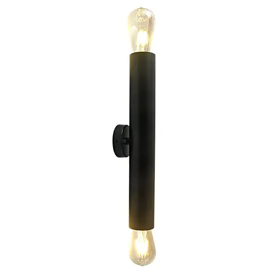 Zidna lampa crna 2xE27 max.2x60W M943 C IP20