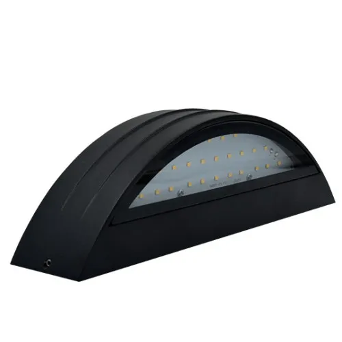 Zidna lampa crna 3W 4000K IP54 L295xW85xH65mm LED baštenska 400lm M954030 C