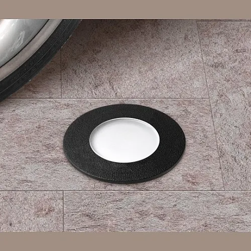 Ugradna lampa crna Ceci 90 CCT okrugla spoljna IP67 1xGU10 LED 3.5W 2700K~4000K-sijalica uključena uz proizvod 1F1.000.000.U1K Fumagalli