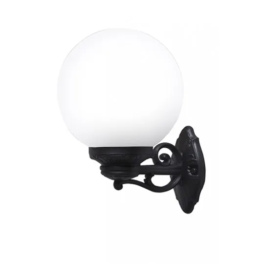 Zidna lampa crna na gore/dole IP55 1xE27 G25.131.000.E27 BISSO/G250 Fumagalli