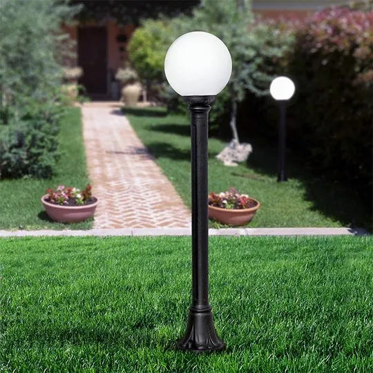 Stubna lampa crna IP55 1xE27 filament LED 6.5W E27 sijalica uključena uz proizvod MIZAR/G250 G25.151.000.F1R Fumagalli