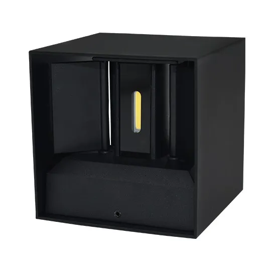 Zidna lampa crna 10W 4000K IP54 L100xW100xH100mm LED baštenska (podesiv ugao) 600lm M954040 C