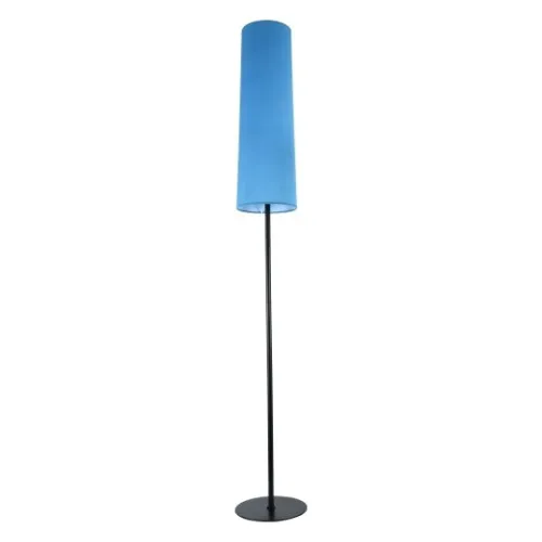 Podna lampa plava crna+ 1xE27 M36