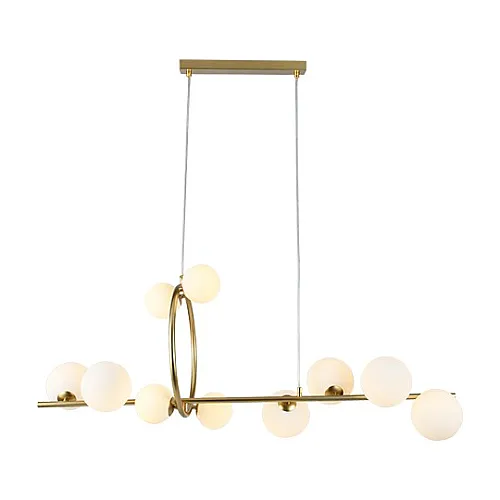 Luster zlatni Max.40W 220~240V 10xG9 M10469-10 G