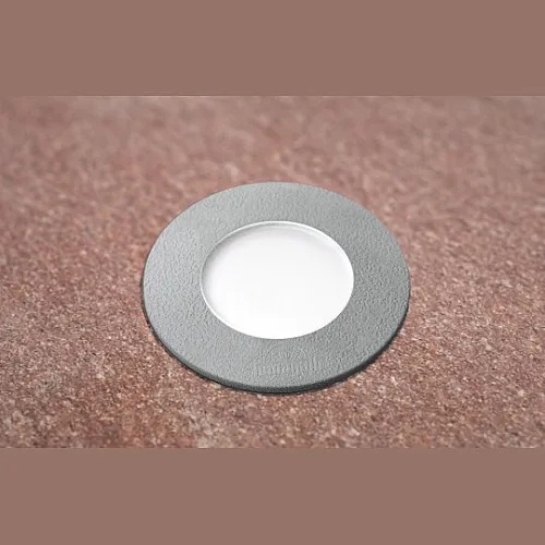Ugradna lampa siva Ceci 90 CCT okrugla spoljna IP67 1xGU10 LED 3.5W 2700K~4000K-sijalica uključena uz proizvod 1F1.000.000.U1K Fumagalli