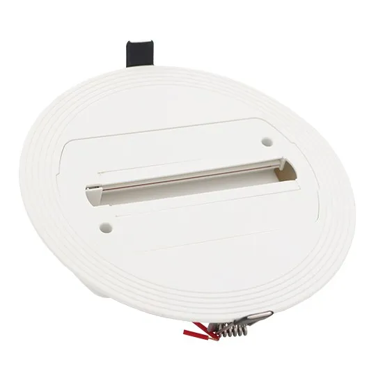 Ugradni element beli za LED i GU10 šinski reflektor fi170mm 220V
