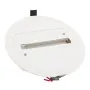Ugradni element beli za LED i GU10 šinski reflektor fi170mm 220V