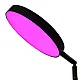 Podna lampa crna WRGB LED 20W sa zvučnikom 5W 2.4G M67-B-BT