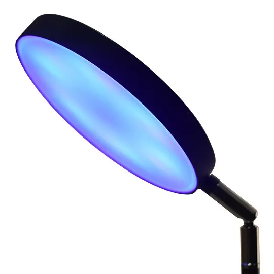 Podna lampa crna WRGB LED 20W sa zvučnikom 5W 2.4G M67-B-BT