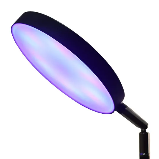 Podna lampa crna WRGB LED 20W sa zvučnikom 5W 2.4G M67-B-BT