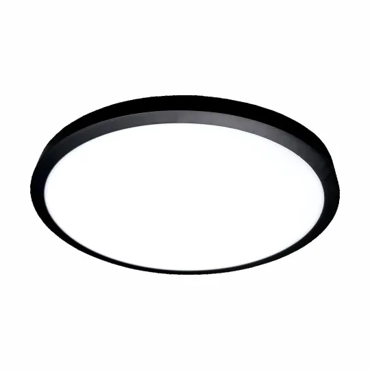 LED panel crni 36W 6500K ram nadgradni Ø400x35mm okrugli 3240lm MPL3030