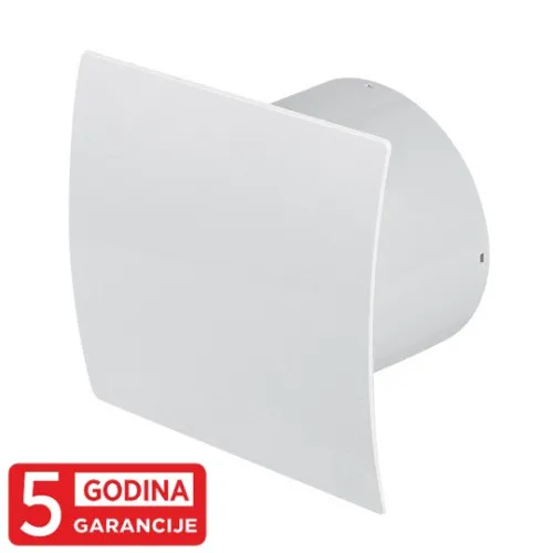 Kupatilski aspirator - ventilator beli sa klemom 5Y ESCUDO WEB100 FI100 Awenta
