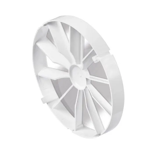 Nepovratna klapna bela za kupatilski aspirator-ventilator ZZ125 FI125 Awenta