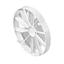 Nepovratna klapna bela za kupatilski aspirator-ventilator ZZ125 FI125 Awenta