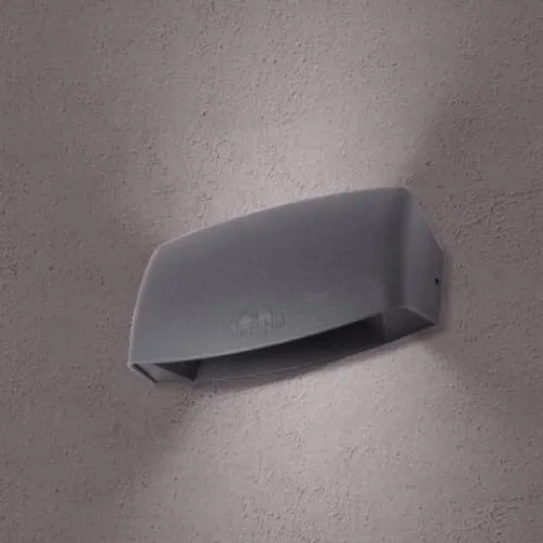 Zidna lampa crna ABRAM 190 CCT IP55 R7s LED 7.5W 2700/4000K/6500K-sijalica ukljucena uz proizvod AB2.000.000.K1K Fumagalli