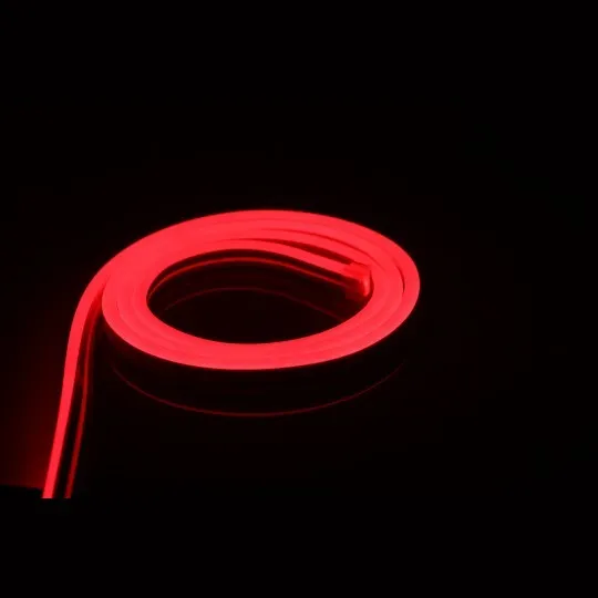 LED neon FLEX traka crvena 7.5W/1m 12V IP67 set 50m kotur 6x12mm 120 LED/1m MLG-2835-120-ML
