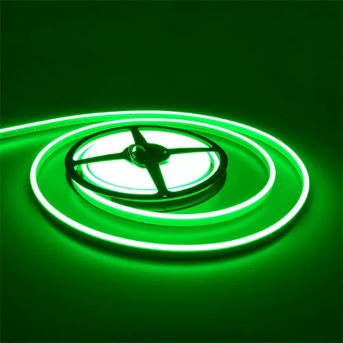 SMD LED neon FLEX traka zelena 7.5W/1m 12V IP67 5m kotur 6x12mm 120 LED/1m MLG-2835-120-ML
