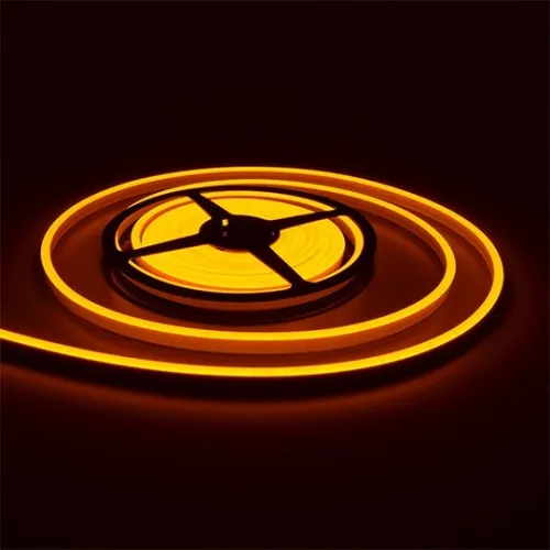 SMD LED neon FLEX traka 7.5W/1m 12V amber IP67 5m kotur 6x12mm 120 LED/1m MLG-2835-120-ML