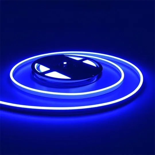 SMD LED neon FLEX traka plava 7.5W/1m 12V IP67 5m kotur 6x12mm 120 LED/1m MLG-2835-120-ML