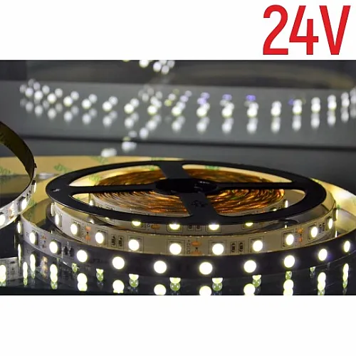 SMD LED traka 8W/1m 24V 4000K IP20 5m kotur 60 LED/1m MLR-5050-60