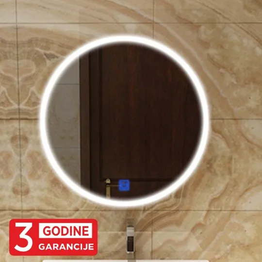 Ogledalo sa pozadinskim LED osvetljenjem Touch dimmer CCT 3000-6500K IP44 20W 600x25mm 3Y M209490 Mitea Lighting