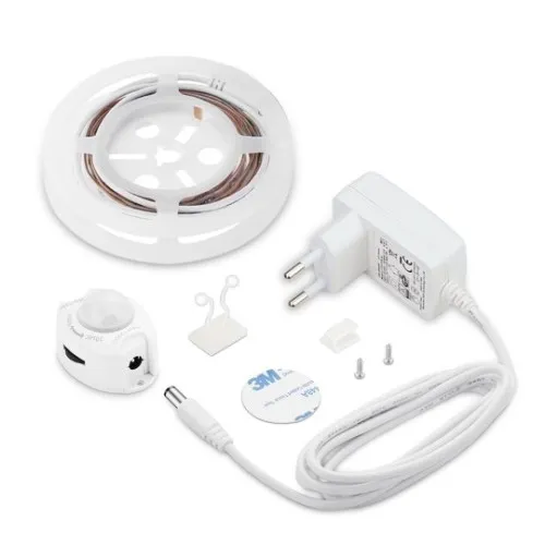 Set za krevet sa adapterom i IR senzorom blister 2.4W/1m 12V 3000K IP65 1.2m kotur 30 LED/1m MLX-2835-30-1