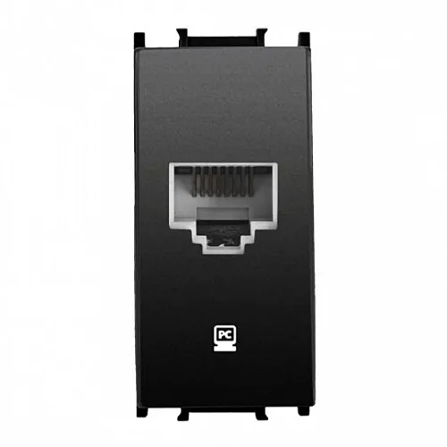 Priključnica crna 1M CAT5e kompj. WVTT1404-4BL EU2 Thea Modular Panasonic