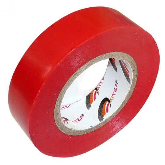 Izolir traka PVC crvena 0.13mmX18mmX20yard M131820-3