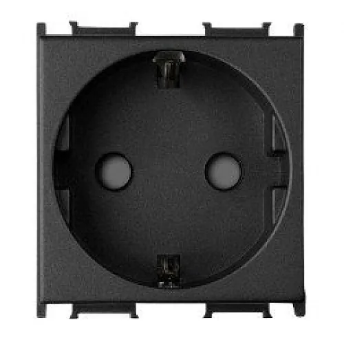 Priključnica crna 2M šuho II+DZ 16A 250V WVTT2212-1BL EU2 Thea Modular Panasonic