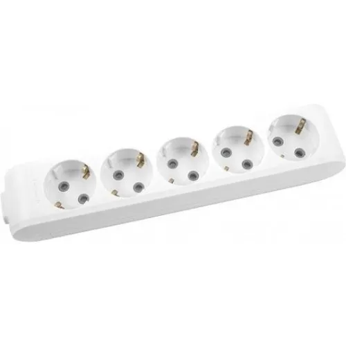Priključnica bela podsklop 5M, prenosna petostruka WLTB0450-2WH EU4 X-tendia Panasonic