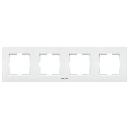 Okvir beli četvorostruki horizontalni WKTF0804-2WH EU4, Karre Plus Panasonic