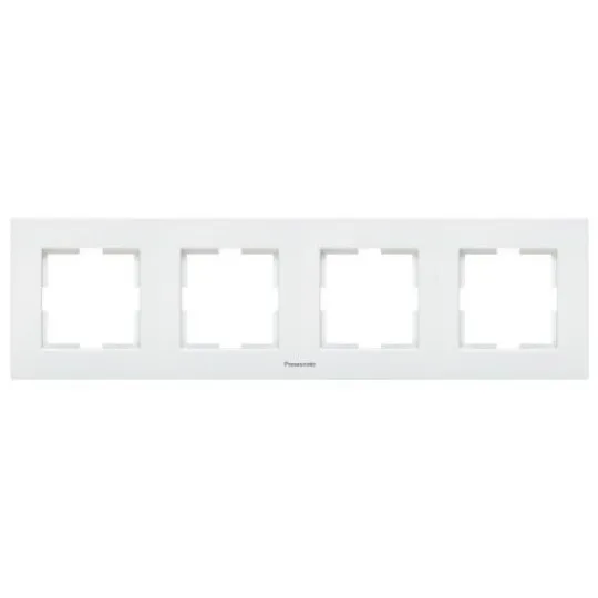 Okvir beli četvorostruki horizontalni WKTF0804-2WH EU4, Karre Plus Panasonic