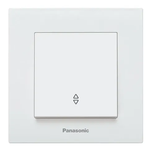 Naizmenični prekidač beli vijčani 10A 250V WKTC0003-2WH EU4 Karre Plus Panasonic