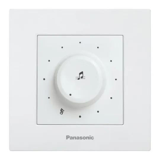 Prekidač beli za kontrolu zvuka 250V WKTC0561-2WH EU4 Karre Plus Panasonic