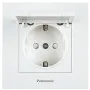 Priključnica bela šuho sa poklopcem II +DZ vijčana 16A 250V WKTC0210-2WH EU4 Karre Plus Panasonic