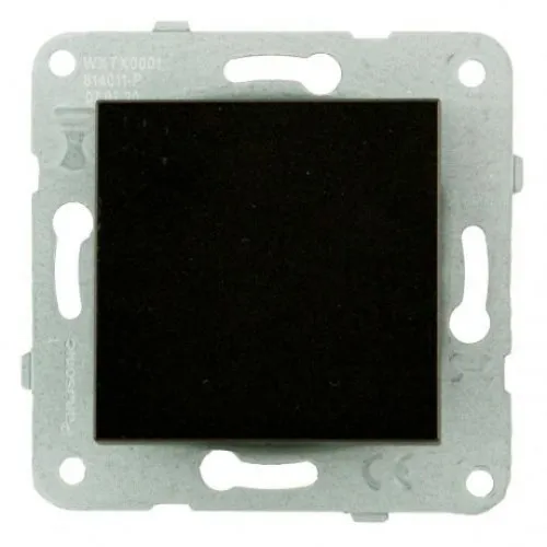 Prekidač crni običan vijčani 10A 250V WKTT0001-2BL EU4 Karre Plus Panasonic
