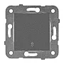 Naizmenični prekidač tamno sivi vijčani 10A 250V WKTT0003-2DG EU4 Karre Plus Panasonic