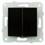 Serijski prekidač crni vijčani 10A 250V WKTT0009-2BL EU4 Karre Plus Panasonic